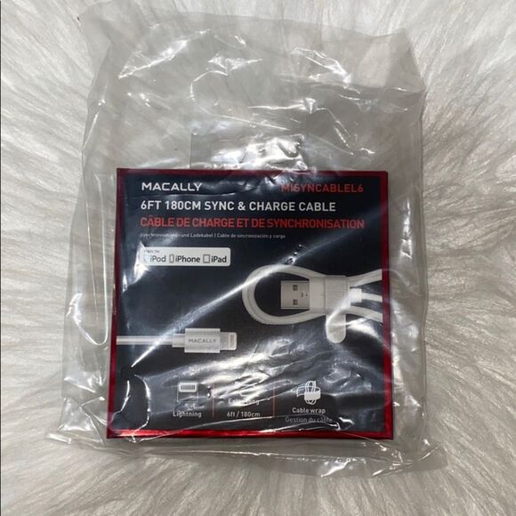 [BNIB] Macally Six Feet Charging Cable - Picture 1 of 1